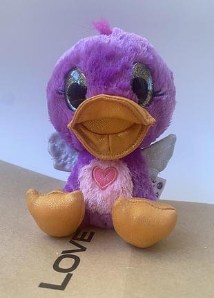 Коллекционная мягкая плюшевая игрушка hatchimals hatchibuddies (уточка)