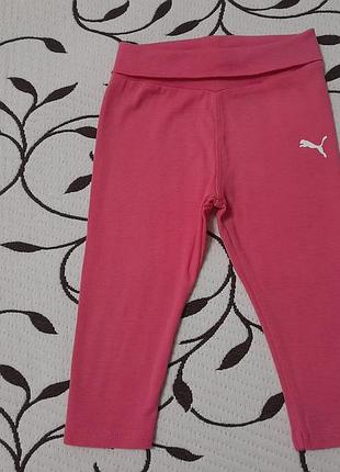 Лосины 100% хлопок на девочку 9-12 месяцев, фирмы puma