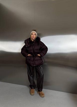 Тепла куртка пуфер