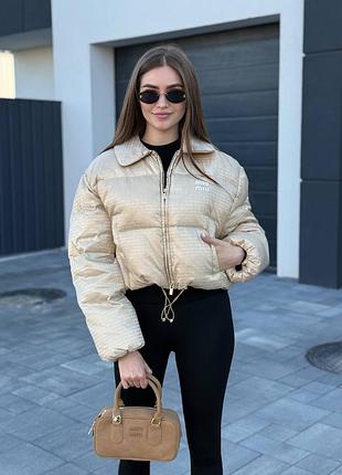 Куртка вкорочена люкс класу