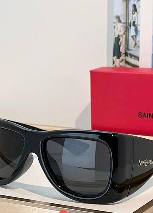 New yves saint laurent окуляри чорні та коричневі стильні