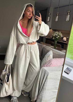 Базовый спортивный костюм велюр на затяжках 👍топ цена и качество