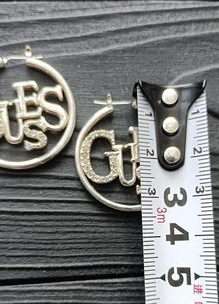 Серьги guess 4