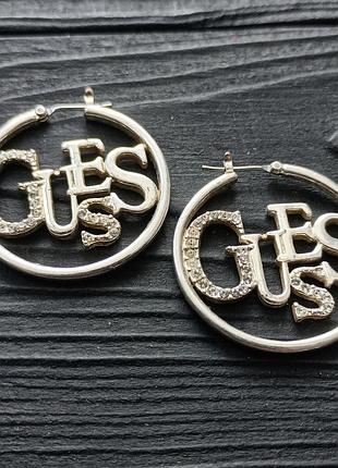 Серьги guess 3