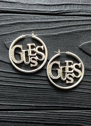 Серьги guess