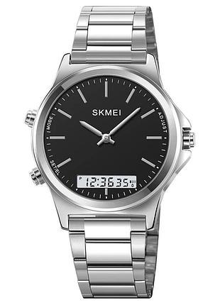 Наручний годинник skmei 2120sibk silver-black