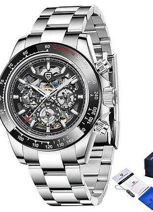 Наручний годинник pagani design pd-1777 silver-black