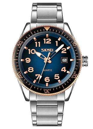 Наручний годинник skmei 9232srgbu rose gold-blue