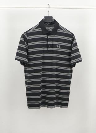 Чоловіча polo футболка under armour / m полоска
