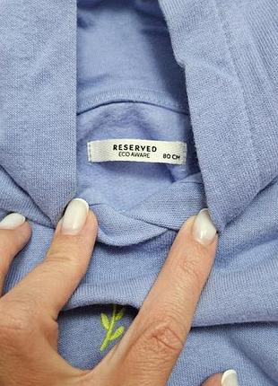 Худи для девочки reserved 80 г. 2