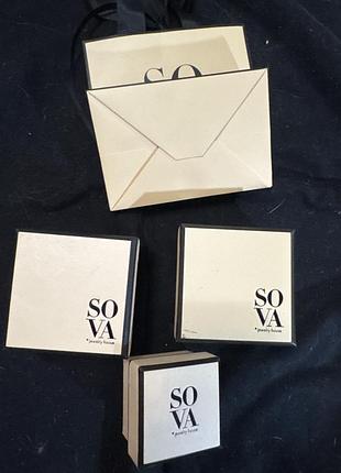 Набор пустых коробок пакет sova (jewelry house)