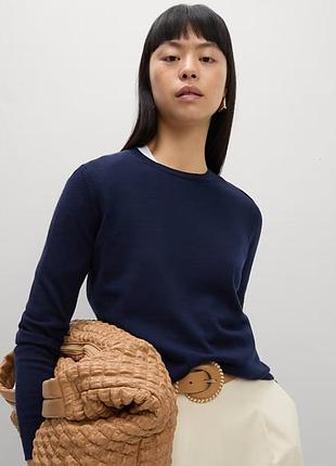 Светер с круглым вырезом из чистого
мериносовой шерсти marks &amp; spencer
