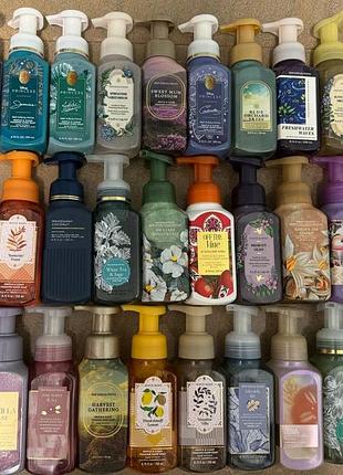 Парфумоване мило-пінка для рук bath and body works аромати в асортименті