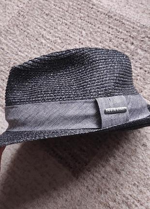 Stetson шляпа мужская соломенная 59/l reidton toyo trilby straw hat men’s шляпа трилби