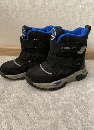 Зимові чоботи на хлопчика weestep