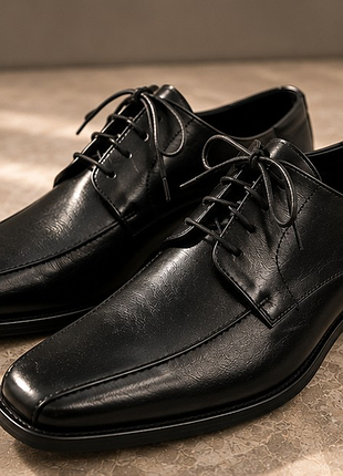 Оригінальні класичні шкіряні туфлі van gils чорні made in portugal 43 р.