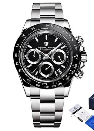 Наручний годинник pagani design pd-1644 silver-black (1138-0213)