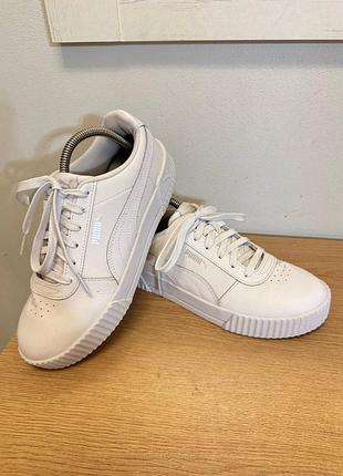 Кеды женские белые puma оригинал, размер 40