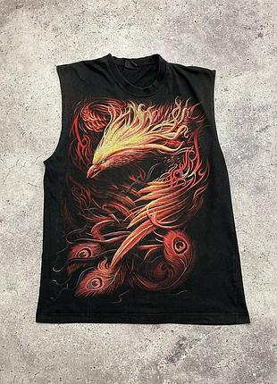 Винтажная майка spiral