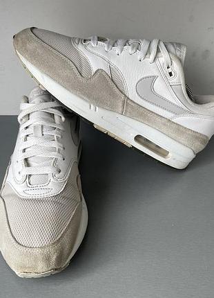 Кросівки nike air max 1 low pure platinum white ah8145-110 оригінал 43