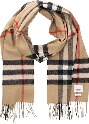 Оригінальний шарф burberry 100% кашемір, made in scotland