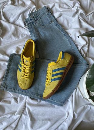 Мужские замшевые кроссовки adidas hamburg 44 (28.5см.)
