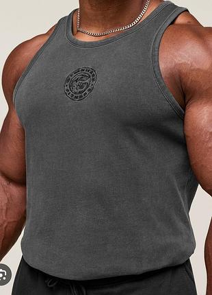 Gymshark premium legacy tank - black