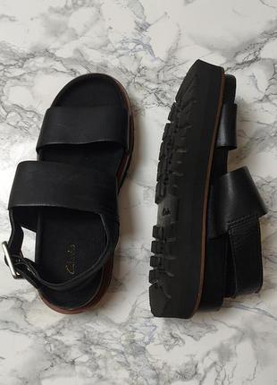Босоножки clarks из натуральной кожи