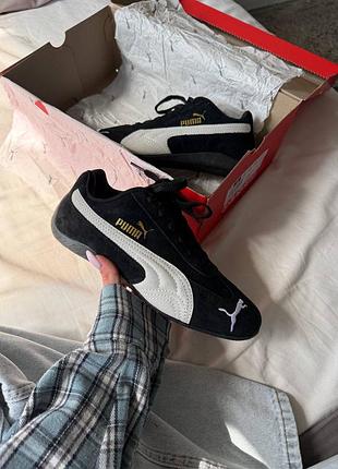 Puma speedcat black white