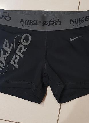 Жіночі  спортивні шорти nike pro  graphic shorts .-xs