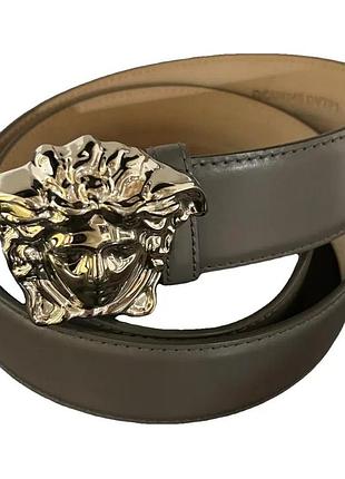Шкіряний ремінь versace медуза оригінал новий
