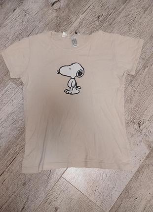 Футболка h&amp;m snoopy