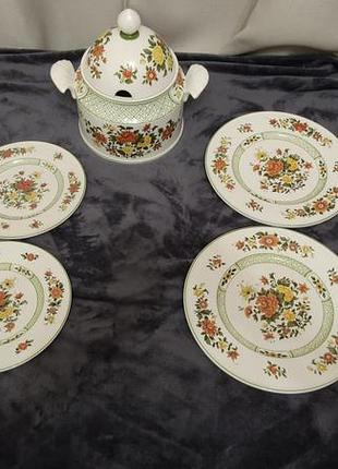 Тарілки villeroy &boch 4+4 шт