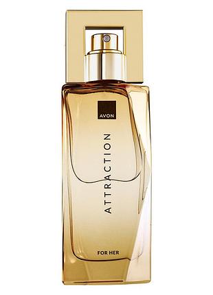 Жіноча парфумована вода avon attraction 50 ml