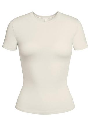 Футболка оригінал skims cotton jersey t-shirt
