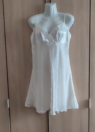 Класна атласна сорочка пеньюар lingerie