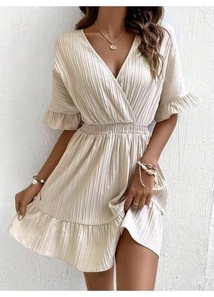 Shein, 2xl літня сукня з рюшками