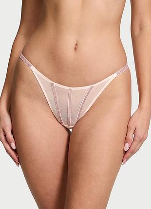 Трусики стрінги з камінчиками victoria’s secret оригінал труси вікторія сікрет