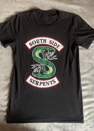Футболка riverdale «south side serpents»