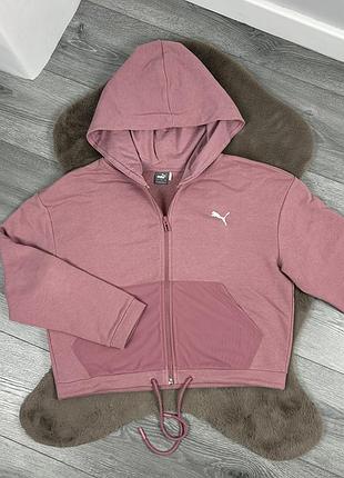 Жіноча оригінальна кофта на замку puma