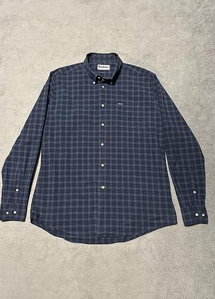 Barbour чоловіча сорочка розмір хл оригінал мужская рубашка барбур