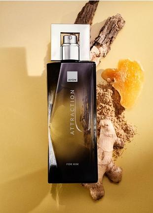 Туалетна вода avon attraction для нього, 75 мл