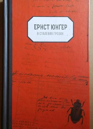 Ернст юнгер  в сталевих грозах