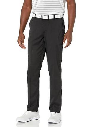 Брюки regular fit из влагоотводящей ткани для мужчины amazon essentials ae1906304ae1905960 34-31 черный