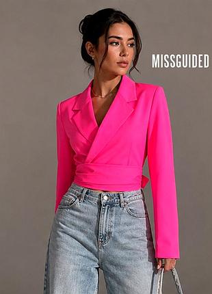 Новий неймовірний піджак із стрічками на талії missguided