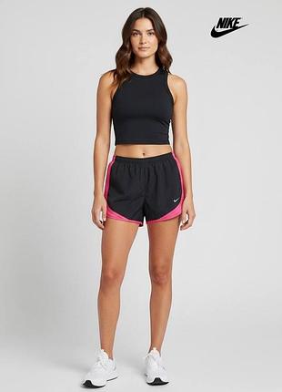 Оригінальні жіночі спортивні шорти nike розмір s чорні короткі найк sports wear pro міні з а1