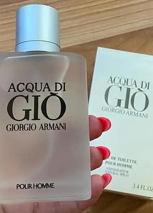Giorgio armani acqua di gio pour туалетна вода 100 ml