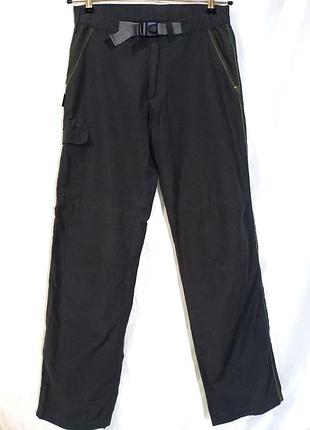 Мужские тонкие трекинговые брюки карго quechua s / 44 (eur 38 / w30) темно-серые
