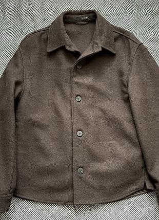 Куртка оверширт zara