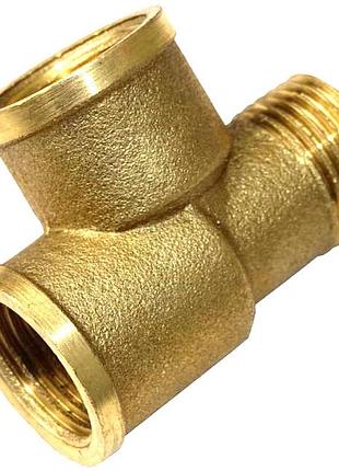 Тройник 3/4"ввз латун., (без покрытия), 5/70 шт